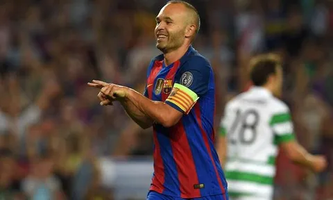 Điều khoản đặc biệt trong bản hợp đồng mới của Iniesta