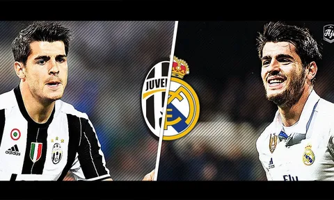 Đọ tài Alvaro Morata ở Juventus và Real trước kia