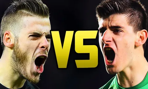 Đọ tài David de Gea vs Thibaut Courtois
