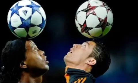 Đọ tài Ronaldinho và Cr7