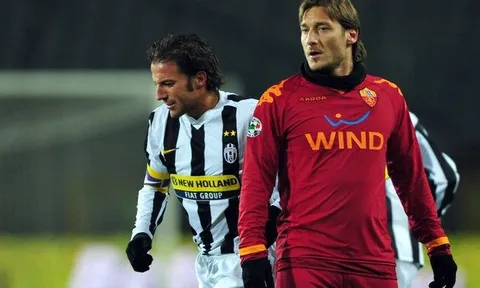 Đọ tài Totti vs Del Piero thời đỉnh cao