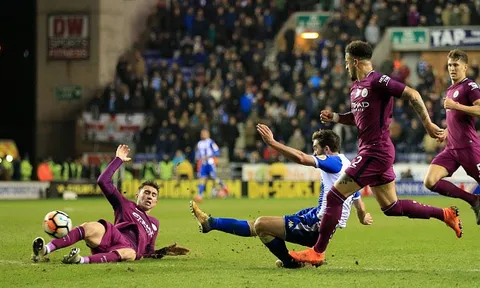 Đội bóng hạng ba tạo địa chấn khi đá bay Man City khỏi FA Cup