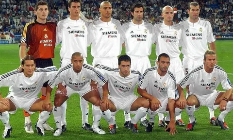 Đội hình 1 thời 'cân cả thế giới' của Real Madrid