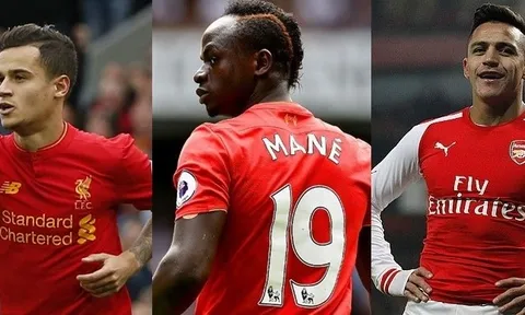 Đội hình kết hợp Liverpool & Arsenal: Siêu tam tấu C-M-S