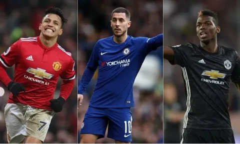 Đội hình kết hợp Man Utd & Chelsea: Không có chỗ cho Pogba!