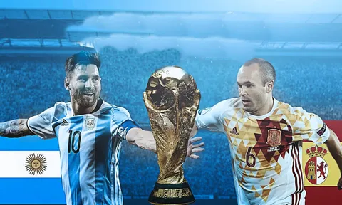 Đội hình kết hợp Tây Ban Nha - Argentina: Đánh bật cả thế giới
