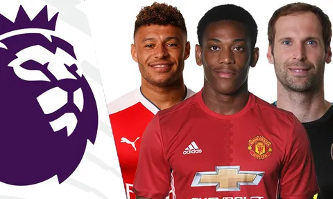 Đội hình Ngoại hạng vòng 25 | Premier League 2016/17