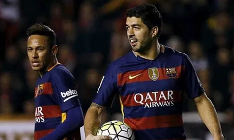 Đội hình tiêu biểu vòng 29 La Liga: Neymar-Suarez 'gánh' phần Messi