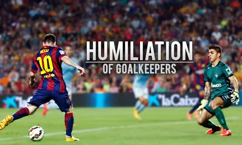 Đối mặt thủ môn, Messi làm thế nào?