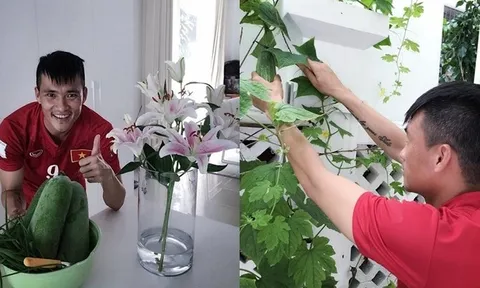 Đội nhà thắng, Công Vinh vào bếp nấu cơm nịnh vợ