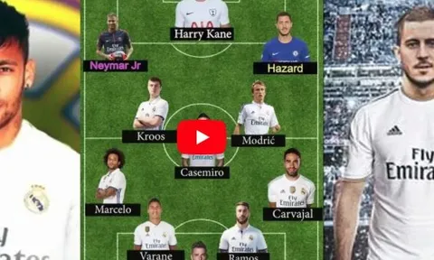 Dự đoán Dream Team của Real Madrid mùa 2018/19