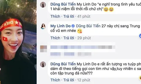 Được hoa hậu 'thả thính', Tiến Dũng cũng xuôi theo chiều gió