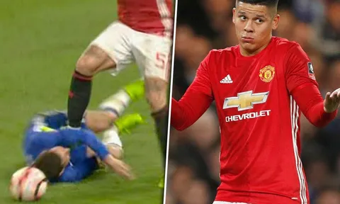 Được trọng tài bảo vệ, Rojo thoát án phạt của FA