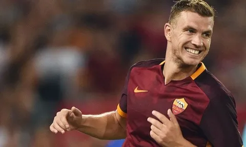 Dzeko - Quân bài tẩy của AS Roma