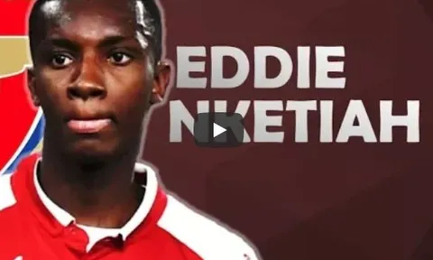 Eddie Nketiah - ngôi sao tương lai của Arsenal