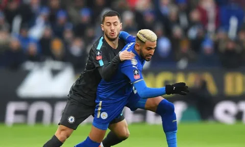 Eden Hazard khiến hàng thủ Leicester City chao đảo