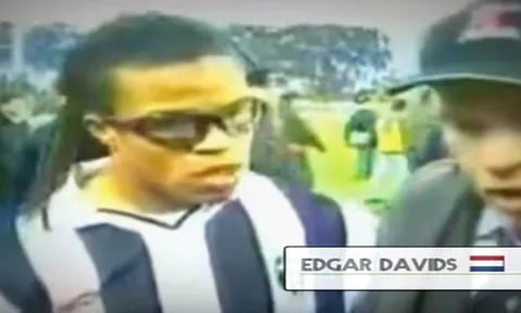 Edgar Davids, chàng '4 mắt' một thời làm rạng danh người Hà Lan