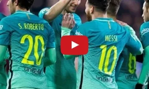 Eibar 0 - 4 Barcelona (vòng 19 La Liga)