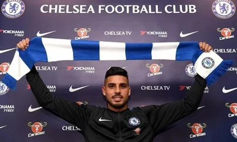 Emerson Palmieri chính thức đến Chelsea, lộ cả số áo