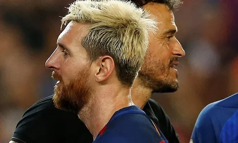 Enrique "bật" khỏi Barca: Vì đấng Messi muốn thế!