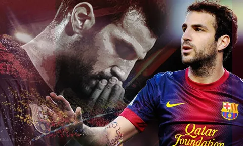 Fabregas và sự nghiệt ngã với tình yêu La Masia