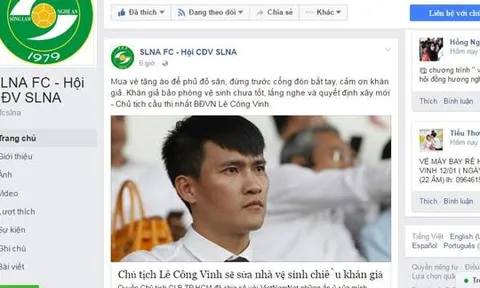 Fan xứ Nghệ "khẩu chiến" vì... Công Vinh