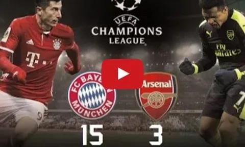 FC Bayern vs Arsenal: 15 bàn thắng trong 3 trận gần nhất