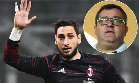 Siêu cò Raiola: "Nếu tôi là Donnarumma, tôi đã đi khỏi Milan từ lâu"