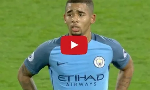 Gabriel Jesus chơi cực hay trong trận West Ham 0-4 Man City