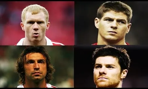 Gerrard, Pirlo, Scholes, Alonso - 4 thiên tài chuyền bóng dài