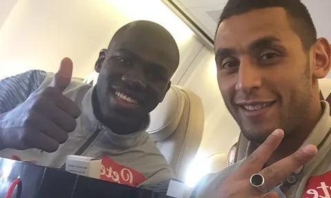 Thương binh Ghoulam hồi phục, Koulibaly mừng ra mặt