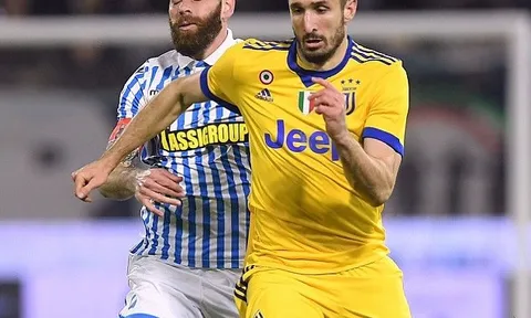 Giorgio Chiellini dính chấn thương, Juventus lo sốt vó