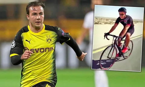 Gotze trốn Dortmund làm cua rơ vượt sa mạc