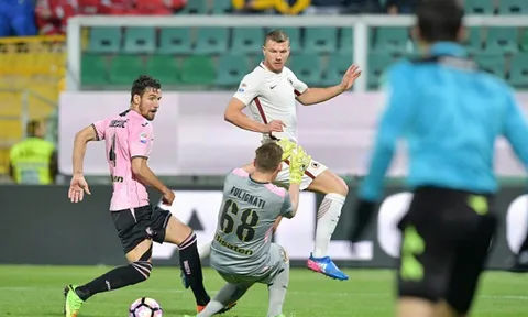 Hạ gục Palermo, Roma đòi lại ngôi nhì bảng từ Napoli