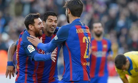 Hạ Las Palmas, Messi đạt thêm cột mốc khủng