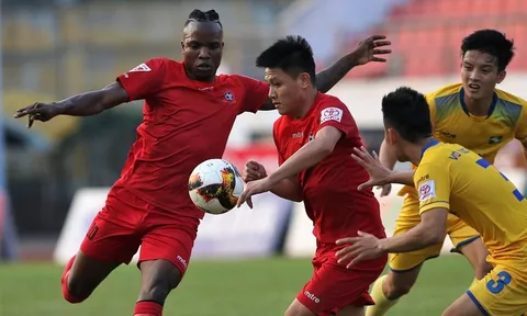 Hải Phòng 1-1 Sông Lam Nghệ An (Vòng 11 V-League 2017)