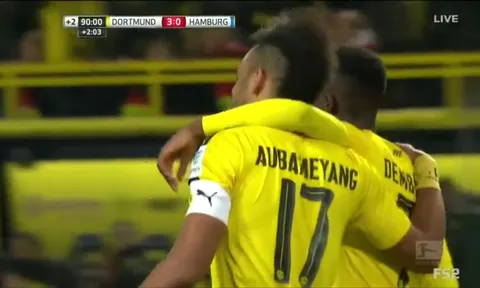Dortmund 3-0 Hamburger (Vòng 27 - VĐQG Đức)