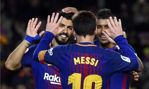 Hàng công rực sáng, Barcelona phá lời nguyền ‘Anoeta’