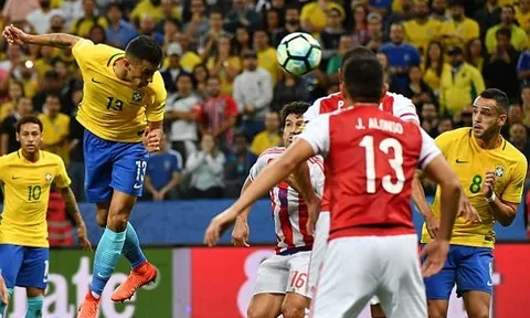 Hàng công tỏa sáng rực rỡ, Brazil đè bẹp Paraguay