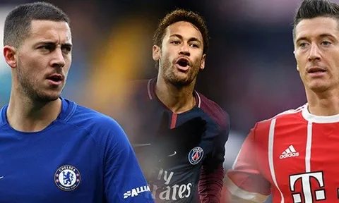 Hazard, Neymar và những ngôi sao hứa hẹn khuynh đảo TTCN mùa hè