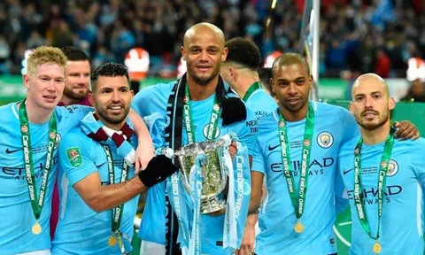 Hé lộ mức thưởng "khủng" của Man City nếu vô địch