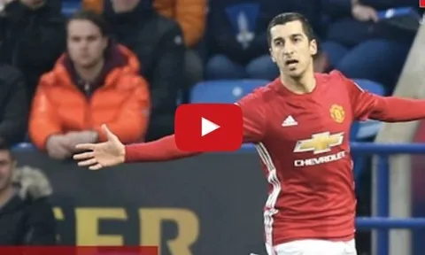 Henrikh Mkhitaryan chơi cực hay trong trận gặp Leicester City