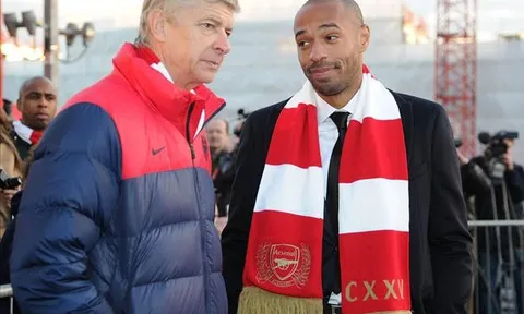 Thierry Henry thừa nhận mơ ước được thay thế Wenger tại Arsenal
