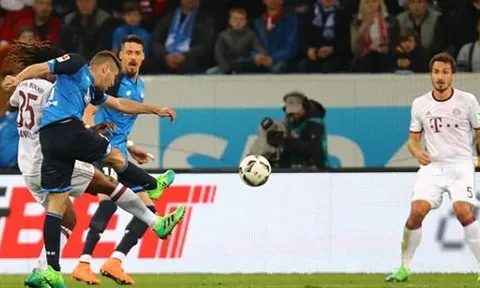 Hết động lực, Bayern thúc thủ trước Hoffenheim
