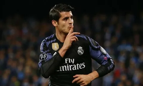 Hiệu suất ghi bàn tại Real Madrid: BBC 'hít khói' Morata