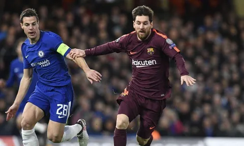 Highlights: Chelsea 1-1 Bacerlona (Vòng 1/16 Champions League)