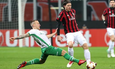Highlights: AC Milan 1-0 Ludogorets (Vòng 1/16 Europa League)