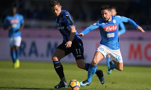 Highlights: Atalanta 0-1 Napoli (Vòng 21 Serie A)