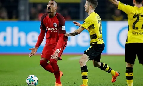 Highlights: Dortmund 3-2 Frankfurt (Vòng 26 Bundesliga)