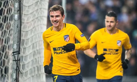 Highlights: FC Koebenhavn 1-4 Atletico Madrid (Vòng 1/16 Europa League)
